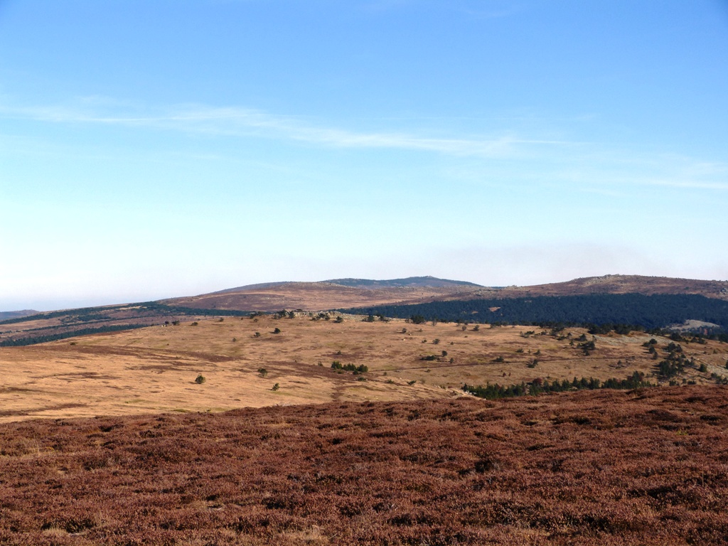 Du Mont-Lozère vers l'est